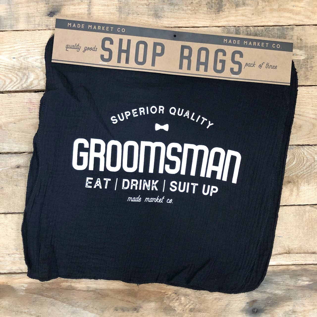 Made Market Co. – wholesale Kökshandduk – Handla Rag Set Groomsman Bröllop1