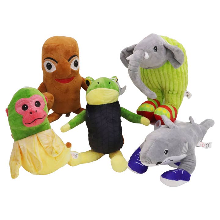 ASSORTED Brain Rot Meme Plushie Window Clinger - 5 pcs for wholesale on Faire8