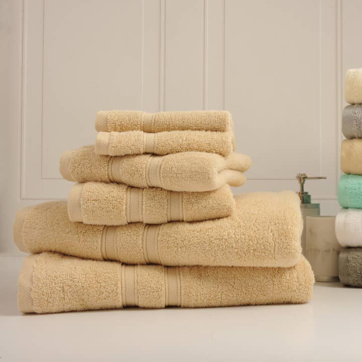 Bibb Home 6-Piece Zero Twist Egyptian Cotton Towel Set and other Purchase Wholesale luxury towel. Free Returns & Net 60 Terms on Faire trending on Faire.