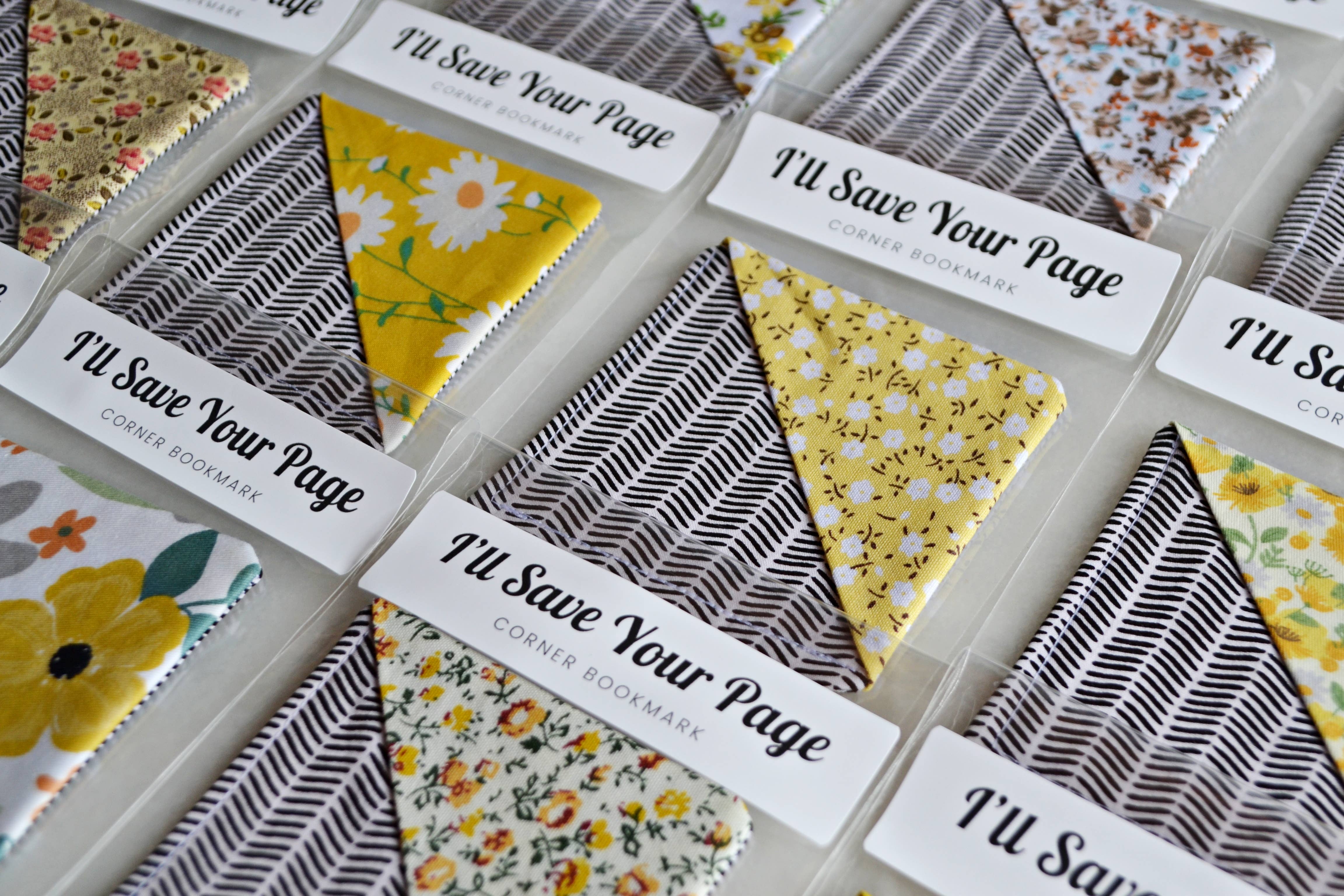 Evergreen View Farm – Großhandel Lesezeichen – Lesezeichen-Ecken aus Stoff für Buchliebhaber und Buchhandlungen14