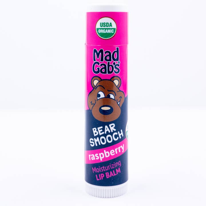 Organic Bear Smooch Lip Balm Tubes Open Stock for wholesale by Mad Gab's