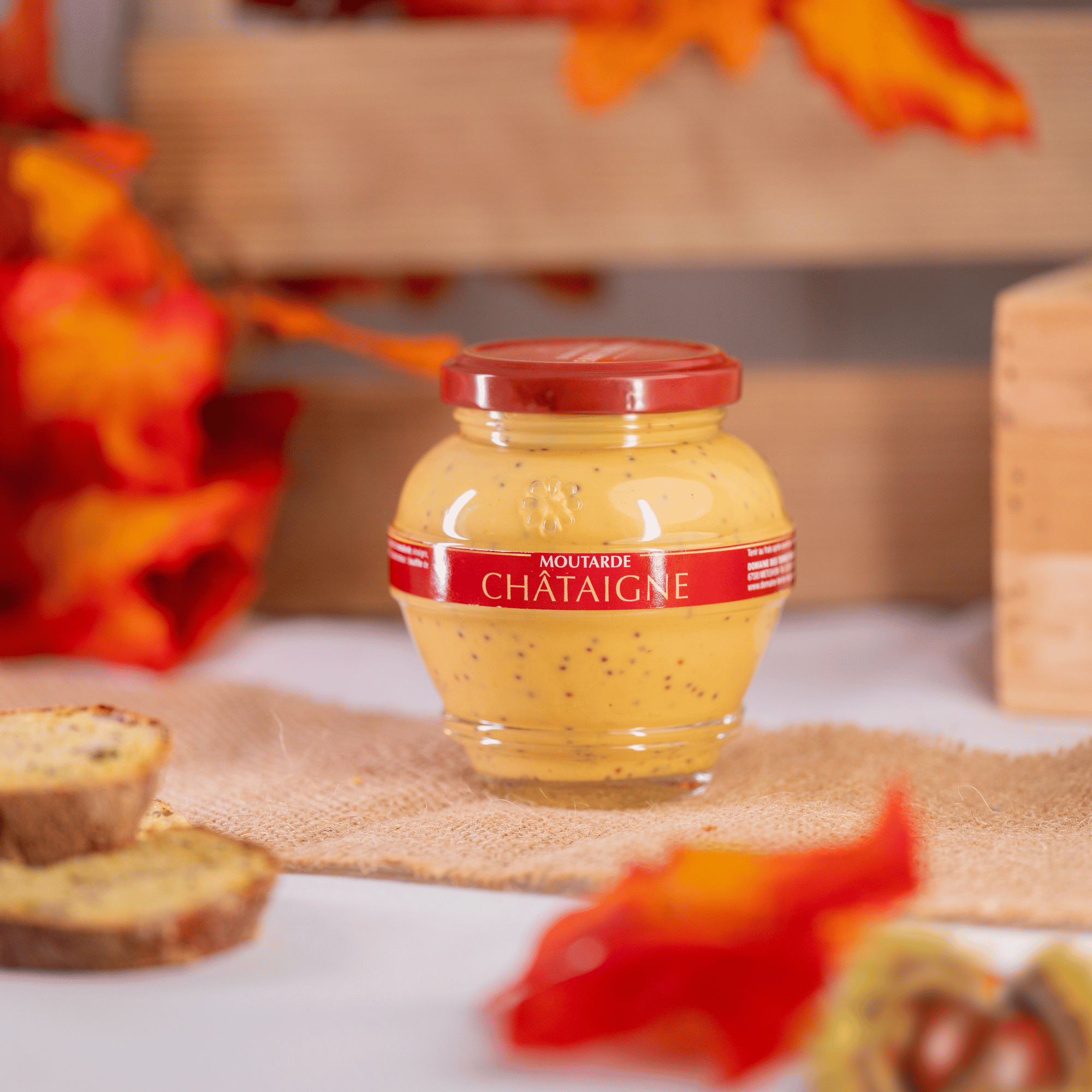 DOMAINE DES TERRES ROUGES - Wholesale Mustard - Chestnut Mustard 55 g2