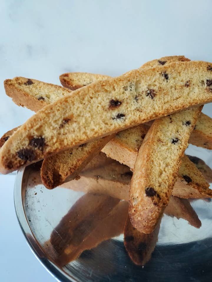 Chocolate Chip Biscotti Mix for wholesale by Dr. Pete's Foods
