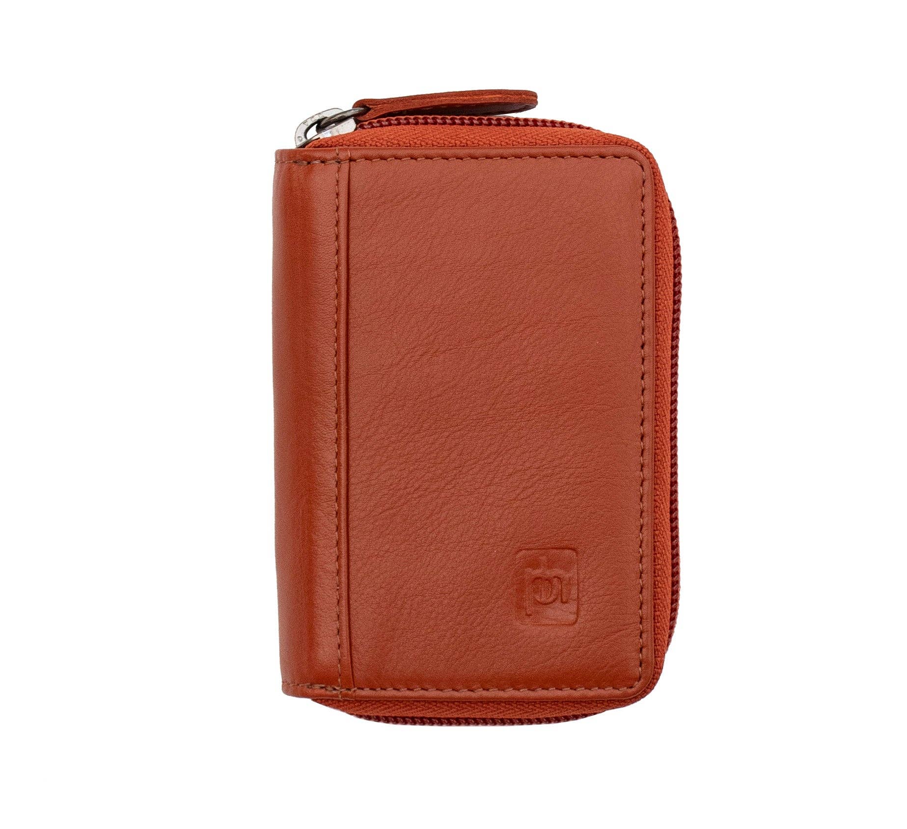 PRIMEHIDE - Wholesale Card Holder - Unisex - Concertina Leather RFID Credit Card Holder - 78084