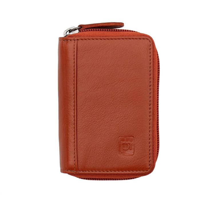 PRIMEHIDE - Wholesale Card Holder - Unisex - Concertina Leather RFID Credit Card Holder - 78084