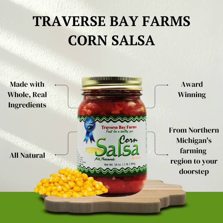 Traverse Bay Farms / Fruit Advantage - Wholesale Salsa - Corn Salsa - Medium3