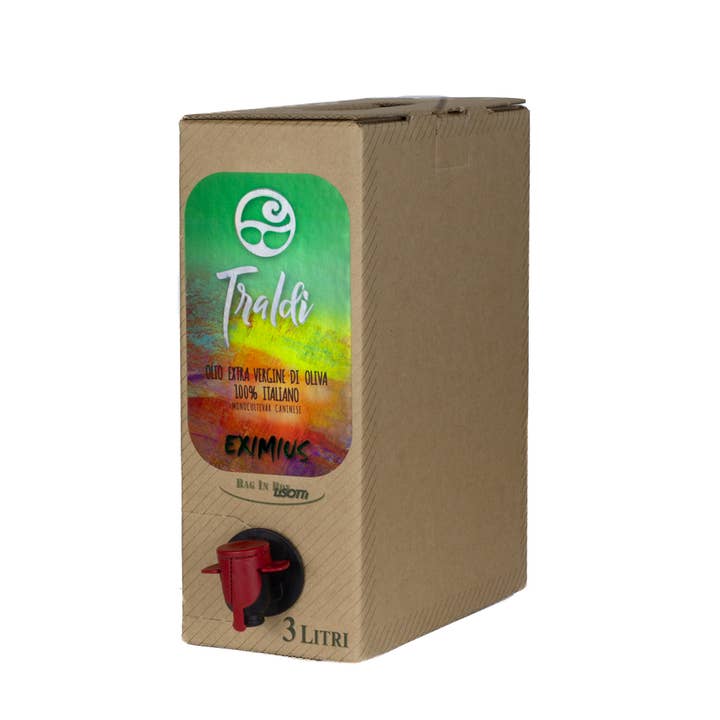 Olio Traldi di Boni Francesca - Wholesale Olive Oil - Eximius Extra Virgin Olive Oil bag in box 3 lt2