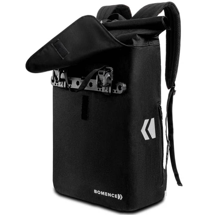 2-in-1 reflective bike bag and backpack - Urban Create for wholesale by Bomence