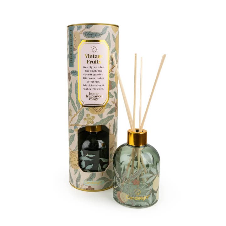 200ml Reed Diffuser - Vintage Fruits 6PK for wholesale by Candlelight Products Ltd