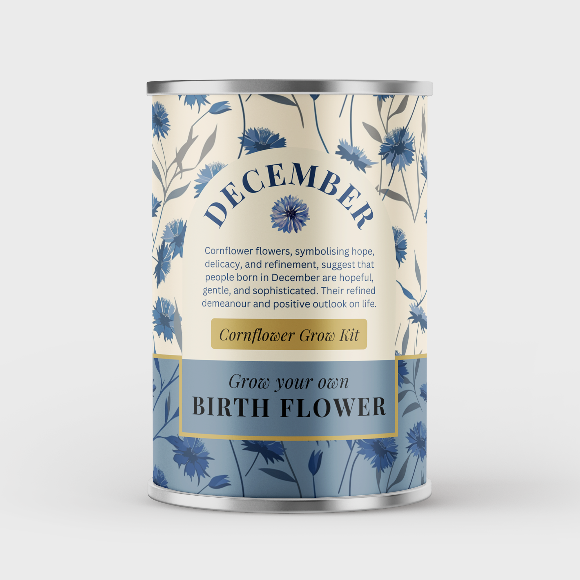 Alphabet Gifts - Vendita all'ingrosso Semi di piante - Fiore di Nascita di Dicembre - Coltiva il Tuo Fiore Personalizzato3