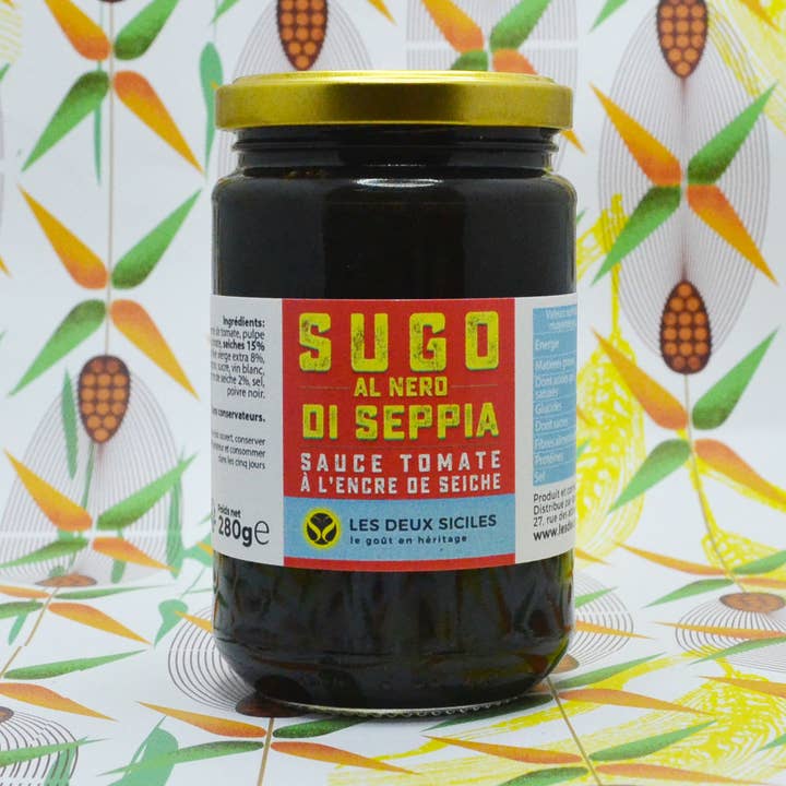 Squid Ink Sauce for wholesale by Les Deux Siciles
