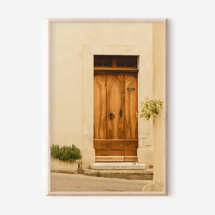 Provencal Door Fine Art Matte Print (Unframed) for wholesale by The Weithouse Print Shop