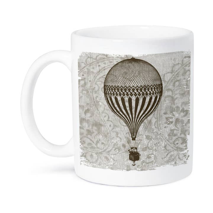 3dRose - Vente Tasse à café - 3dRose, Ballon Vintage - Art Antique, Tasse8