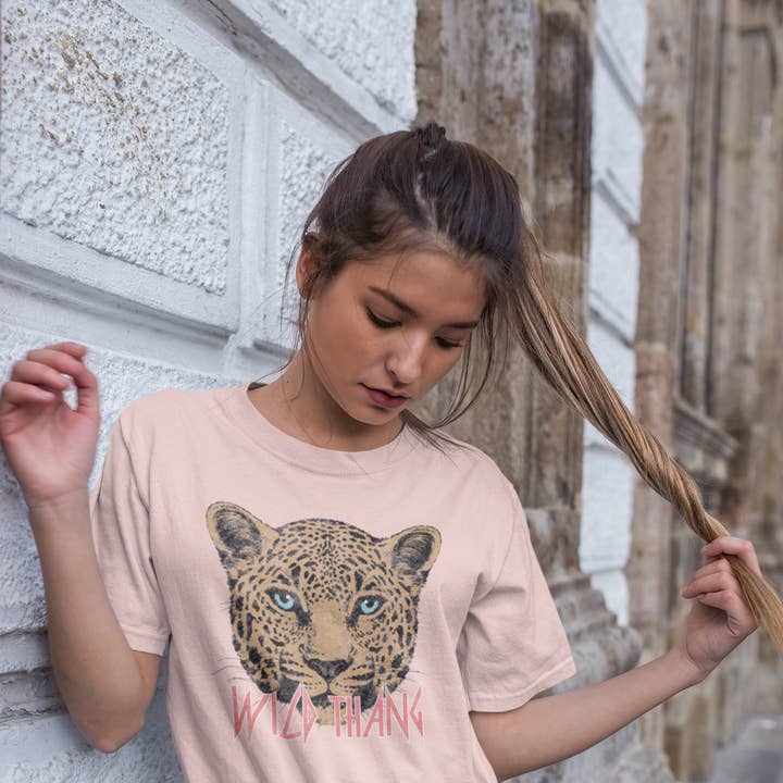 Wild Thang Unisex Tee (2 color options) for wholesale by Hudson + Wilder