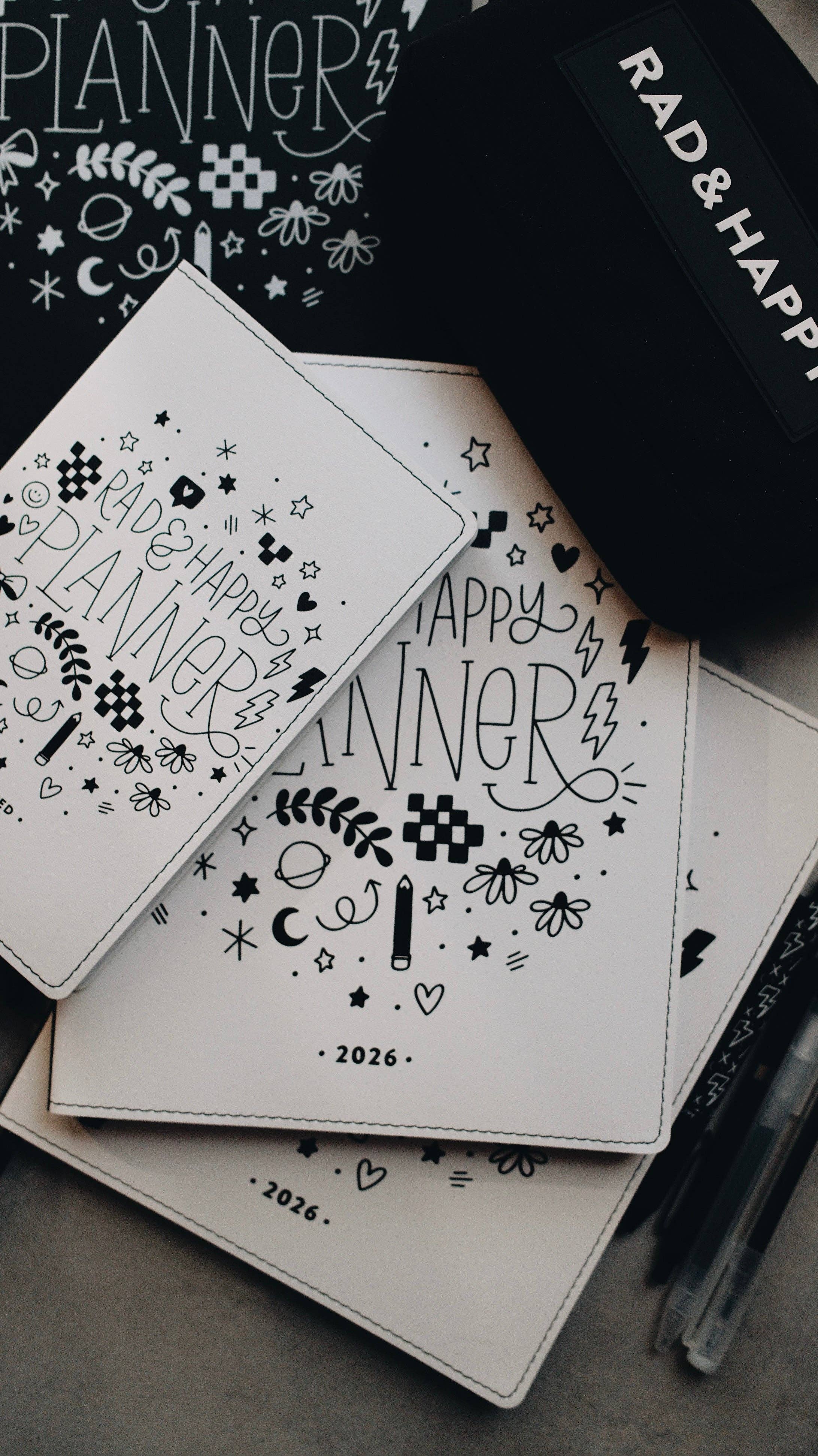 Rad & Happy - Wholesale Planner - 2026 Dated 8x10 Planner - Doodle Edition18