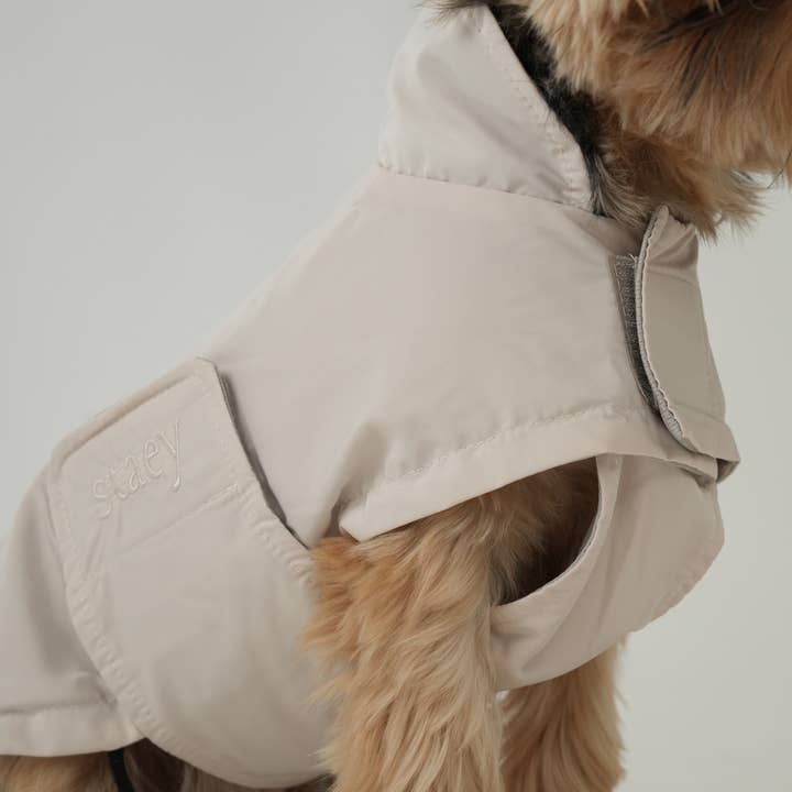 Staey - Wholesale Pet Jacket - Dog - Dog Raincoat Vega | Nature