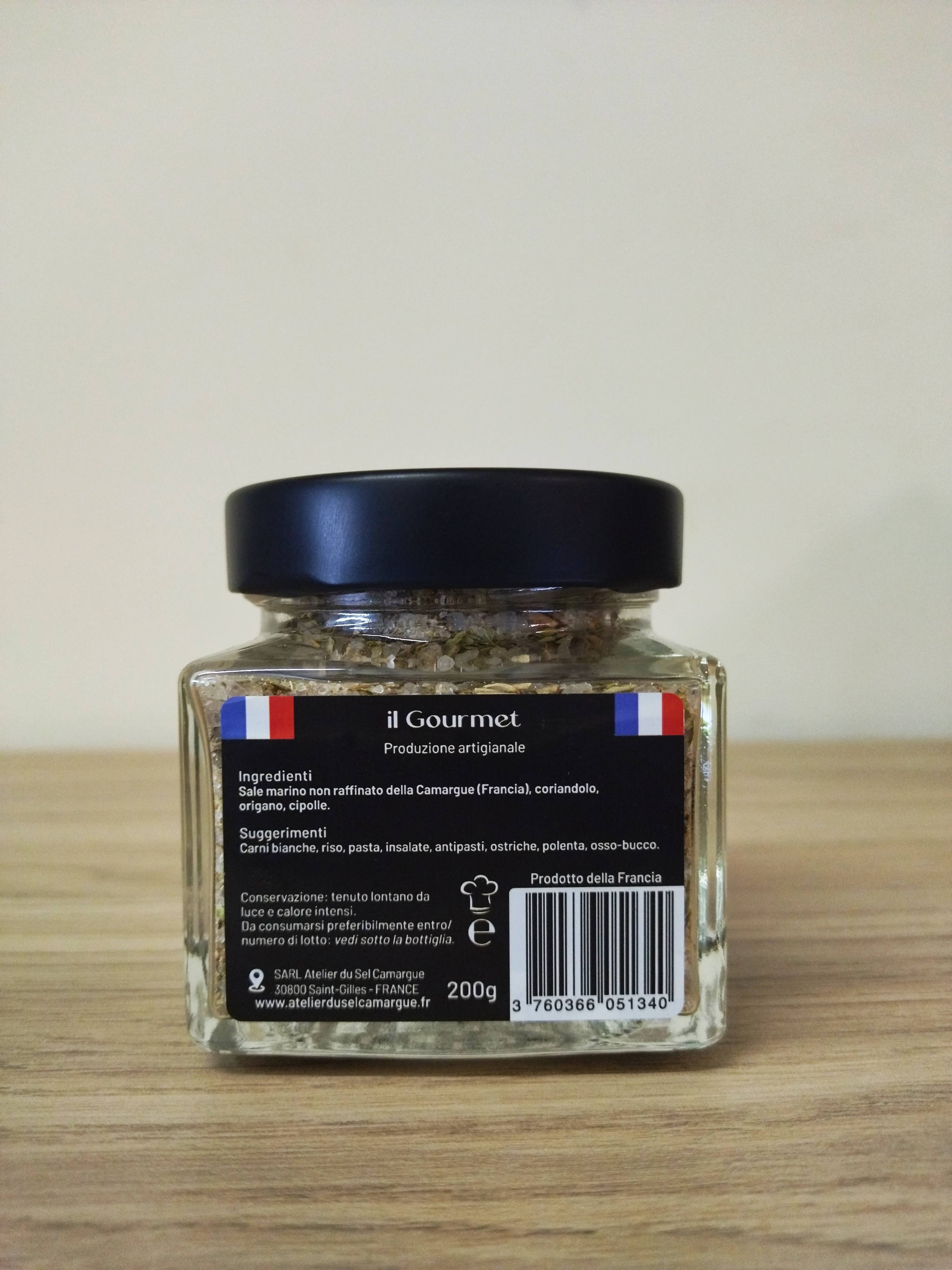 Wholesale “Il Gourmet” Aromatizzato Sale - 200 g for your store - Faire