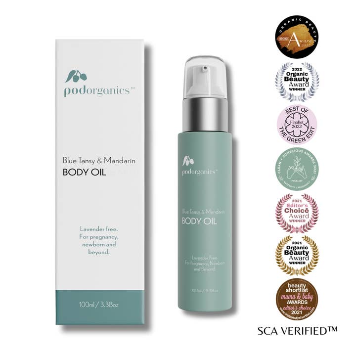 Organic Body Oil for wholesale by Pod Organics Pty Ltd