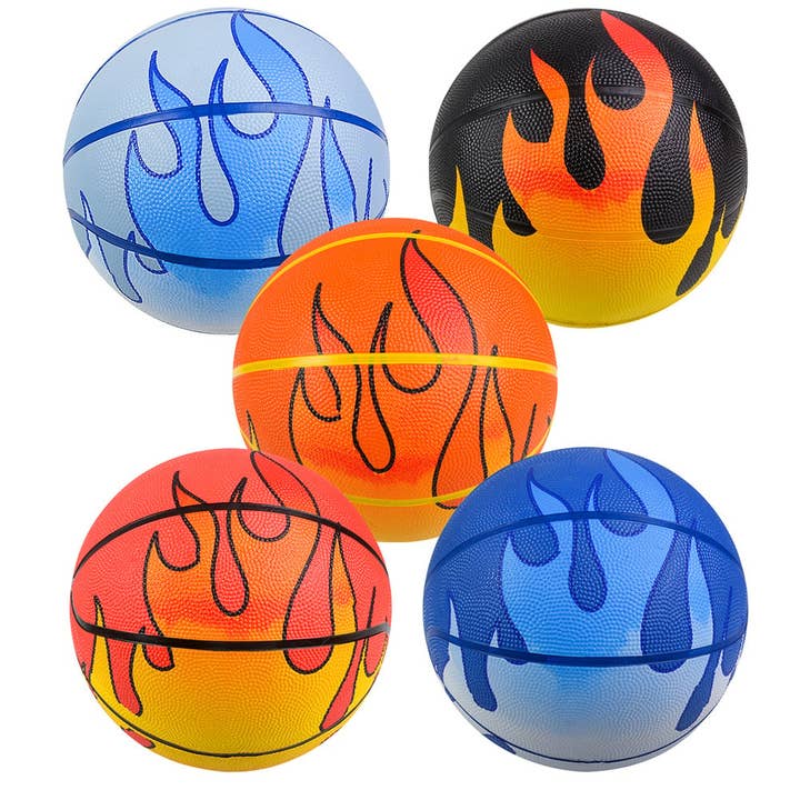 9.5" FLAME BASKETBALL ASSORTIMENT LLB barnleksaker för wholesale av La Luna Bella - Toys