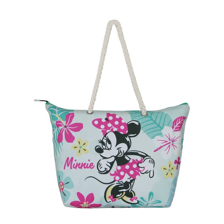 KARACTERMANIA – wholesale Strandväska – Disney Minnie Mouse Tropic-Strandväska Soleil1