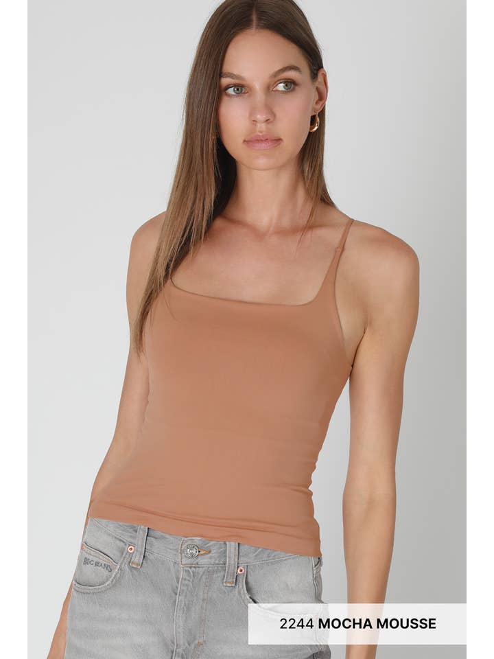 NIKIBIKI - Wholesale Camisole - Women's - NS8372- Clean Line Square Cami