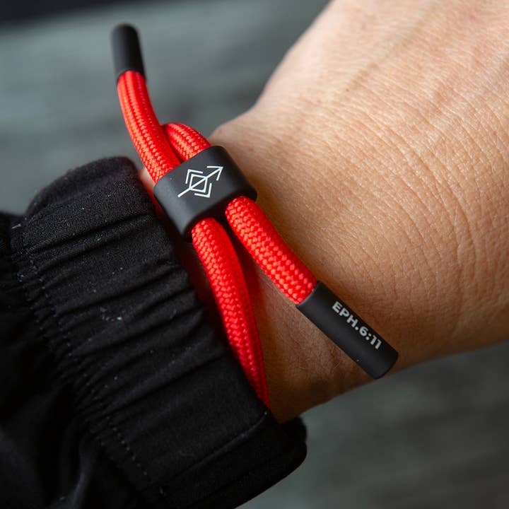 The Prayer I Share - Wholesale Geweven/gevlochten armbanden - STA JE GROND Christenkoordarmband1