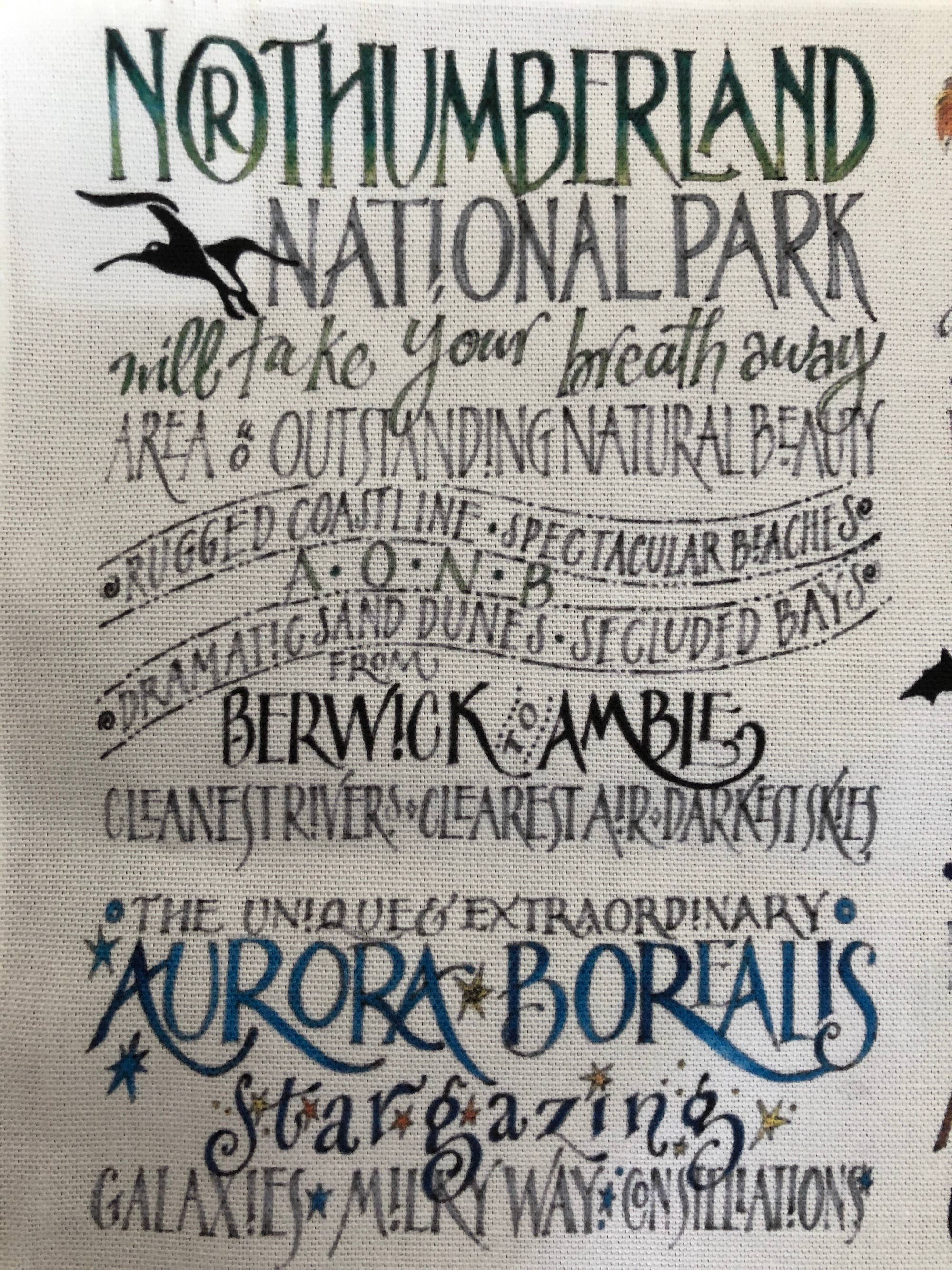 Inklings Art - Wholesale Theedoek - In het VK gemaakte Northumberland theedoeken van 100% katoen5