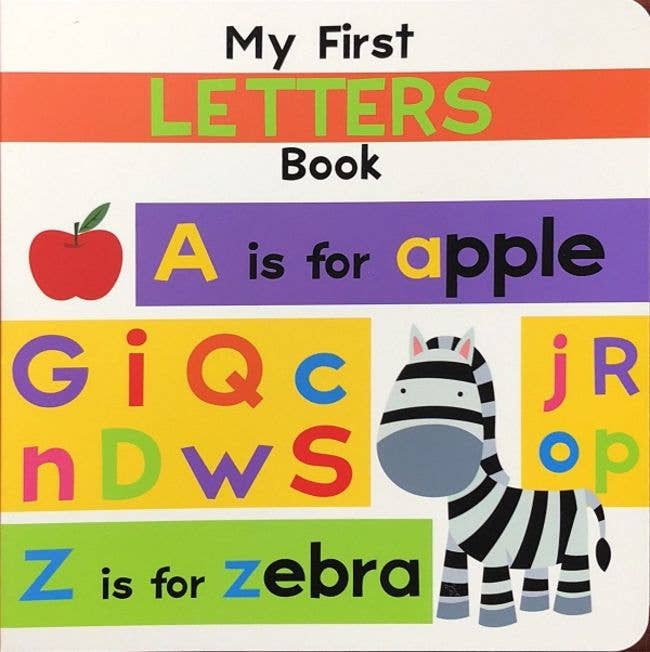 Beaglier Books - Wholesale Baby & Toddler Book (0-2) - My First Letters Book0
