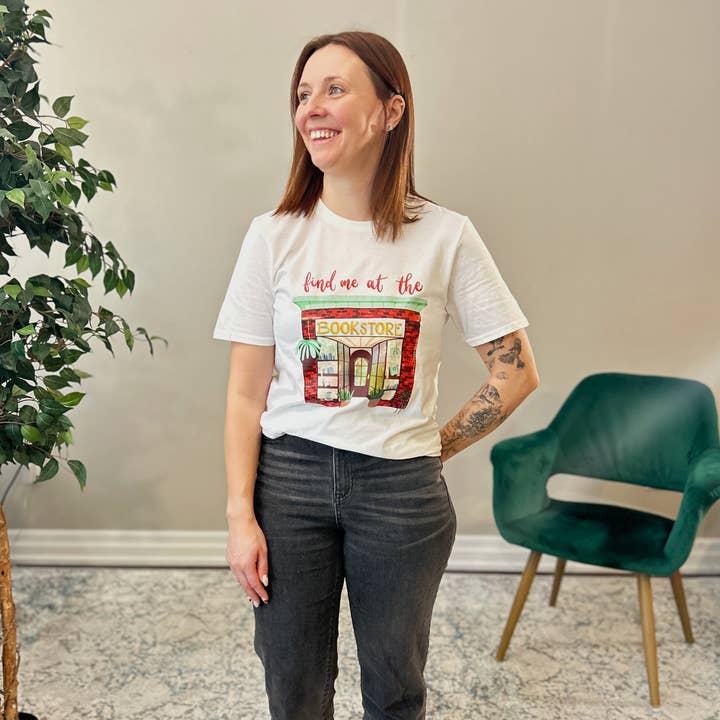 The Bookstore T-Shirt for wholesale by Paperback Post