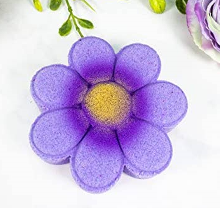 NOLA Soap Works - Wholesale Bath Bomb/Fizz - Flower Power Bath Bombs - 6oz4