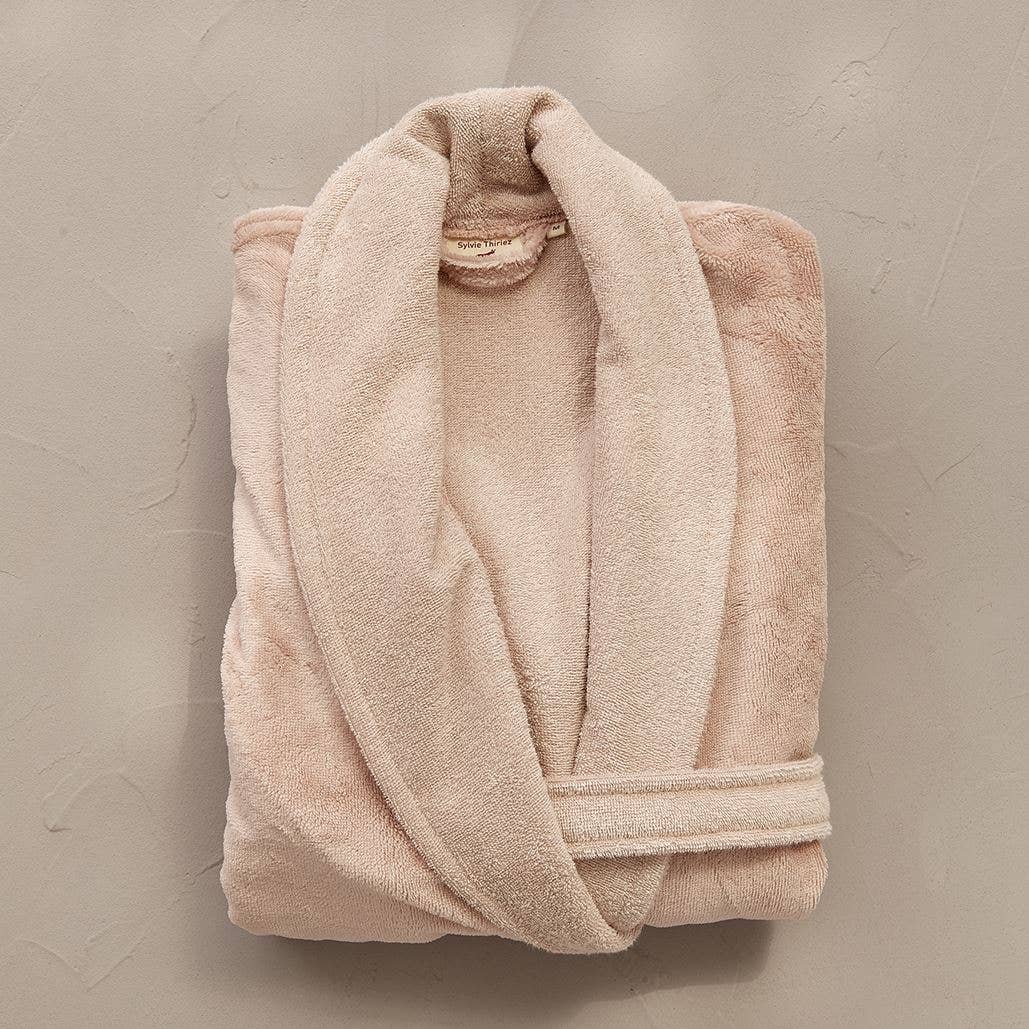 Sylvie Thiriez - Wholesale Robe - Unisex - Woman kimono bi-material pink0