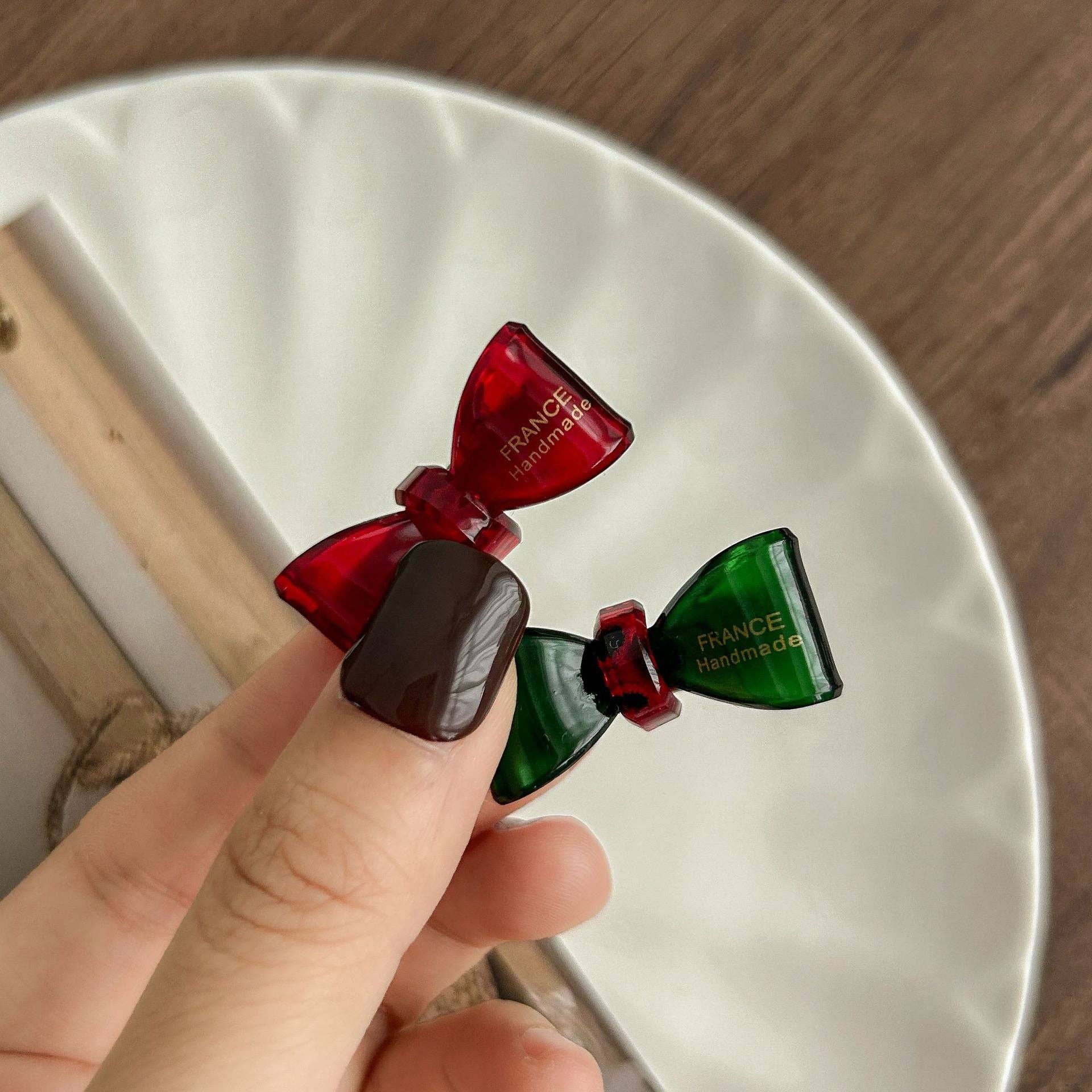 Dipped Shop - Wholesale Hair Clip - Women's - 2+Bow Knot Small Sweet Hair Clips DPJC24063