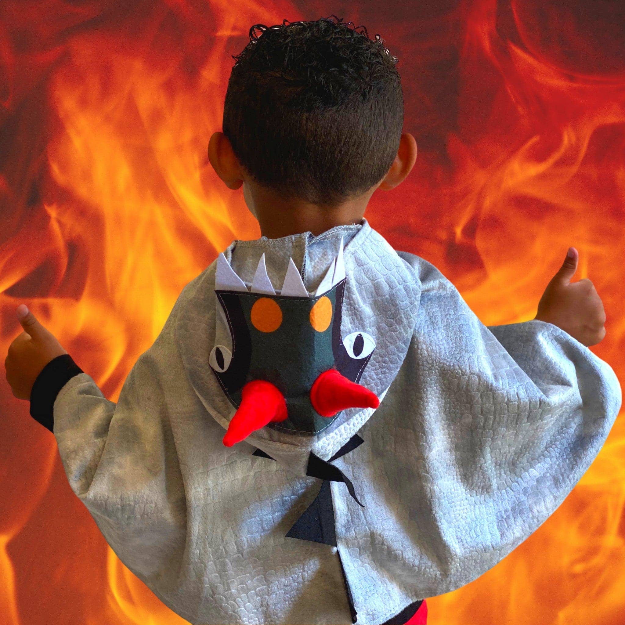 Chicky Chicky Bling Bling - Wholesale Costume - Kids - Dragon Dinosaur Monster Toddler Cape Costume, Kids Dino Cape Costume5