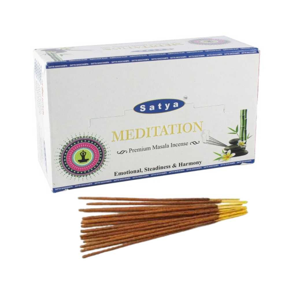 Earths Elements Wholesale - Wholesale Incense - Satya Incense Meditation - Premium1