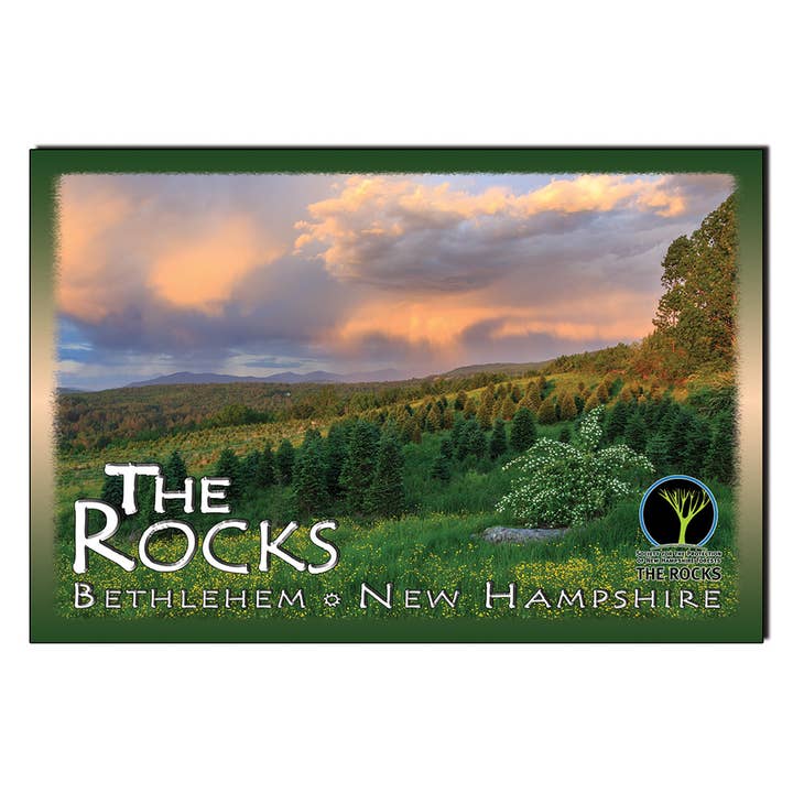 #9215 De Rotsen Stormachtige Luchten New Hampshire Ansichtkaart voor wholesale door White Mountain Images