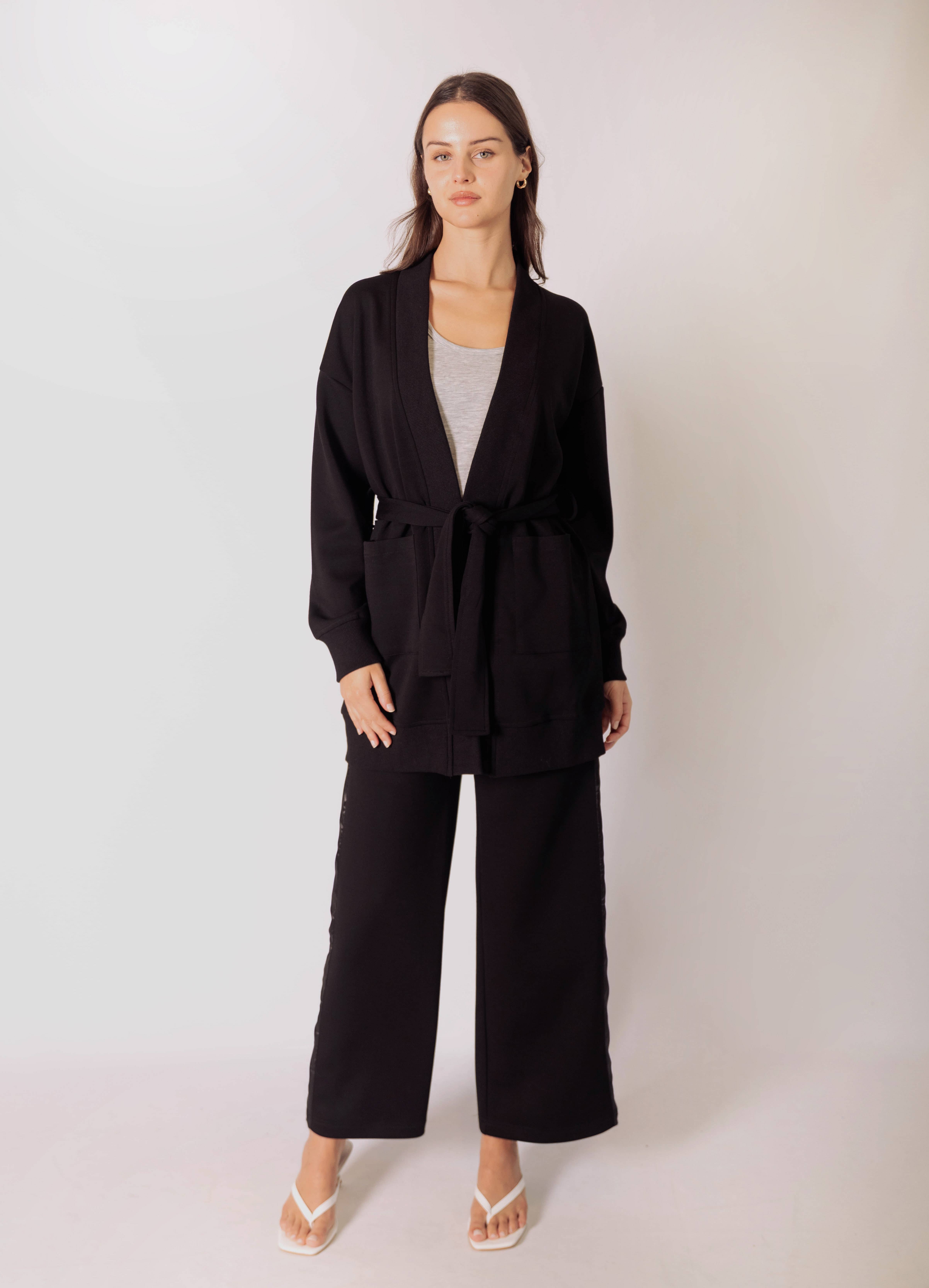 P. CILL - Wholesale Robe - Women's - P. CILL Butter Modal Ribbed Contrast Robe23