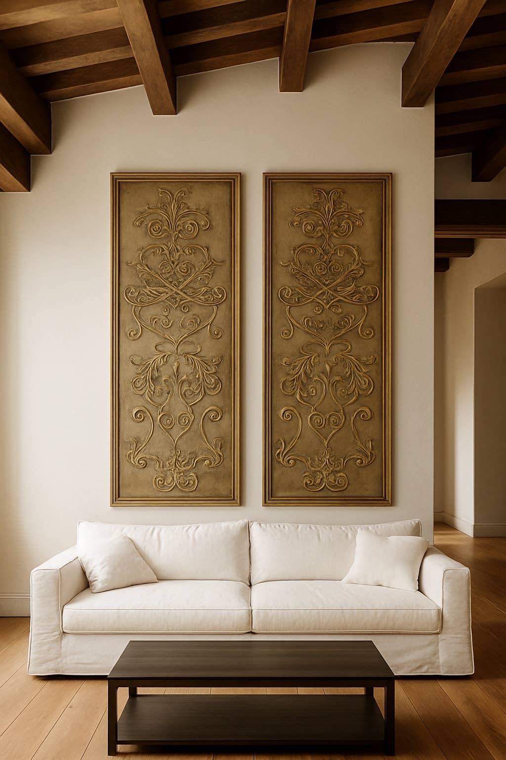 Peninsula Home Collection – Großhandel Wandplakette – Wandplakette Yute, 2er-Set1