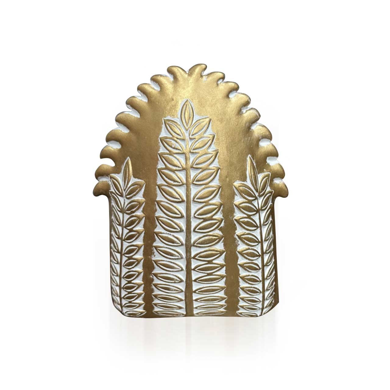 SERRV International - Wholesale Nativity Scene Decor - Gilded Terracotta Christmas Nativity3