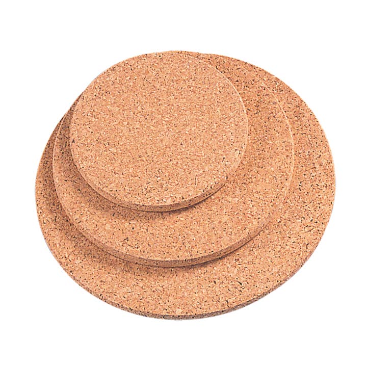 Natural Cork Trivets (Set of 3) for wholesale by Better Houseware Corp.