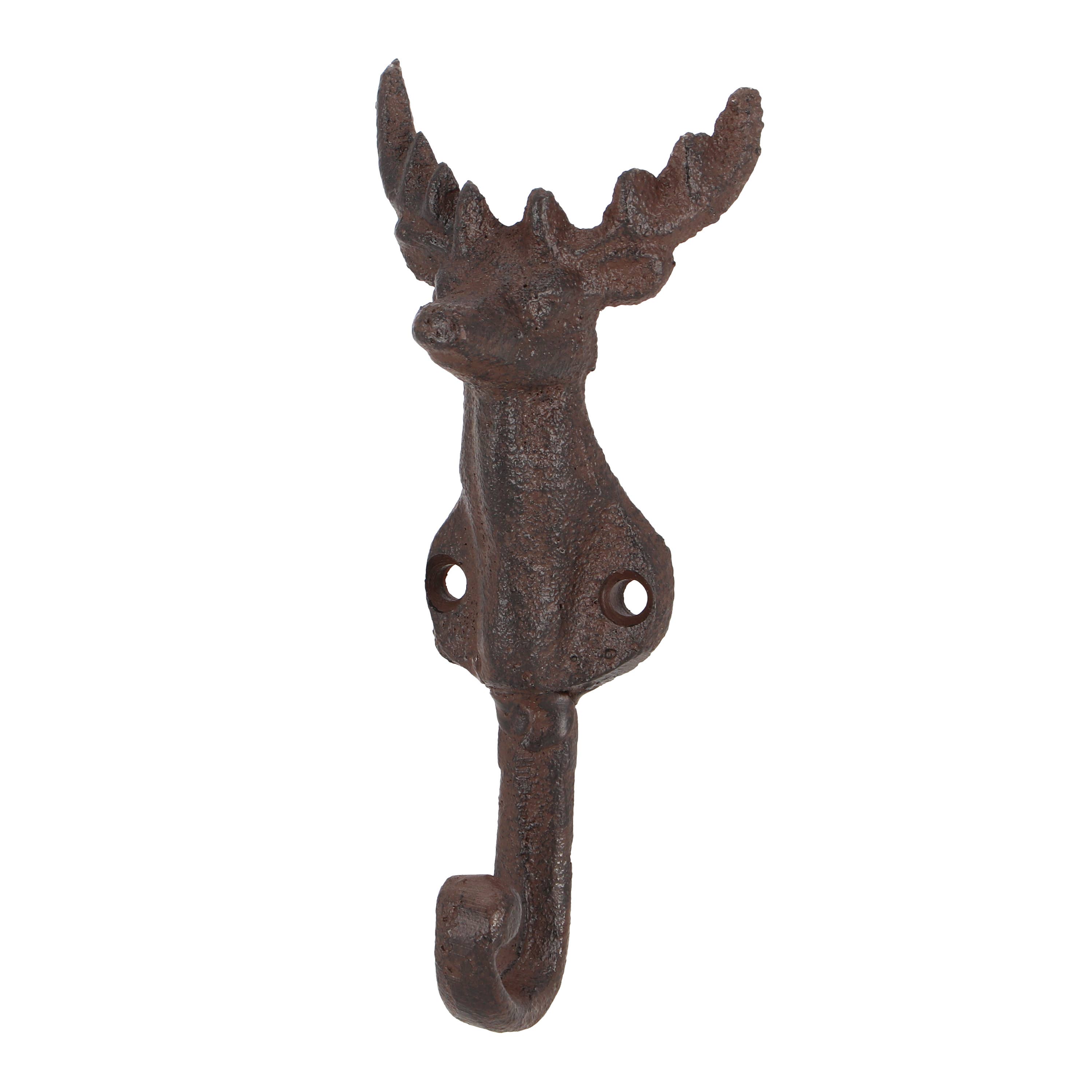 Fallen Fruits Ltd – wholesale Wall hook – DB75 - Stag Coat Hook (Single Hook)0