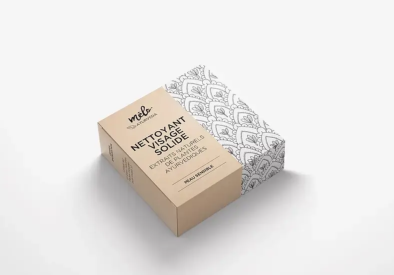 Melo Ayurveda luxury packaging