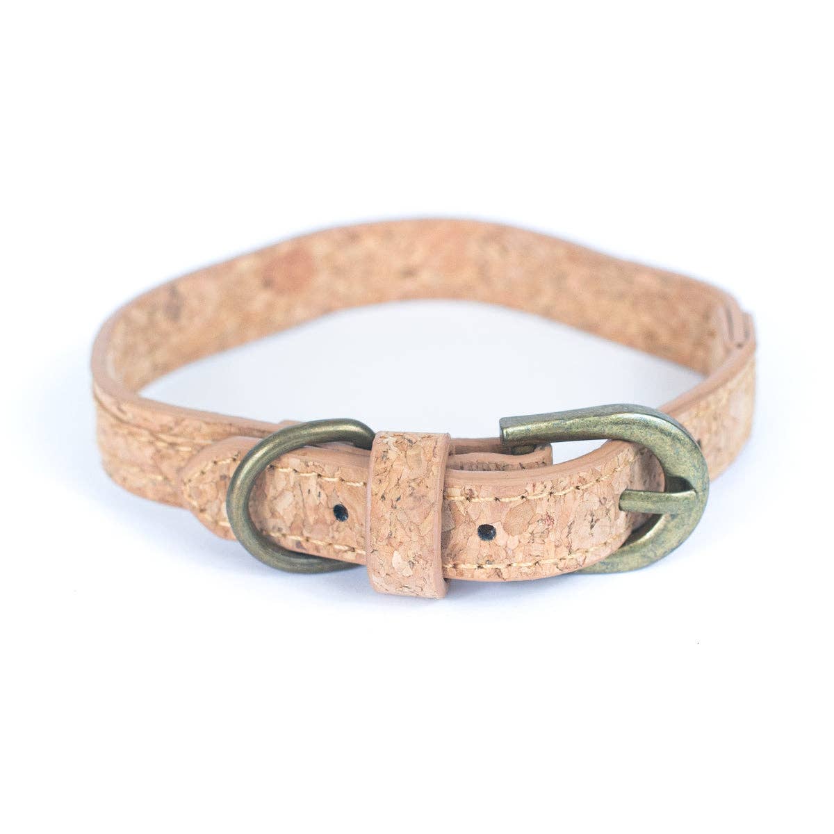 Meninas Bonitas Cork - Wholesale Pet Leash - Dog - Naturally Corked Pet Leash and Collar Set - Fits23-29cm/ 9-13