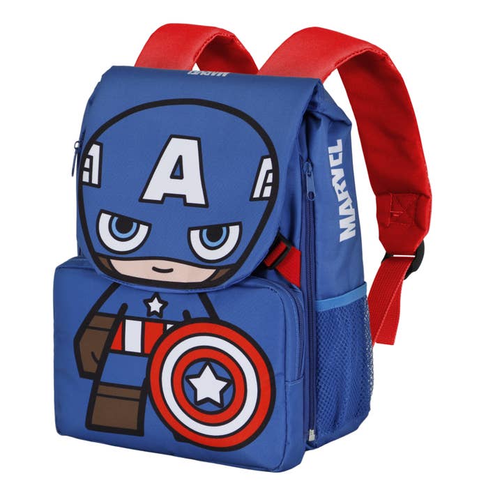 Captain America Glory-Zainetto Piccolo Espandibile EXP per la vendita all'ingrosso da parte di KARACTERMANIA