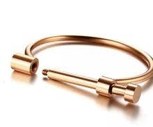 Modern Opus - Wholesale Cuff Bracelet - Screw Steel BR200281