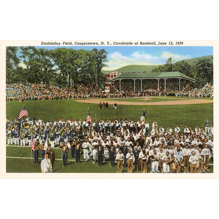 Postcard AS-29 Doubleday Field, Cooperstown, New York for wholesale by Found Image Press