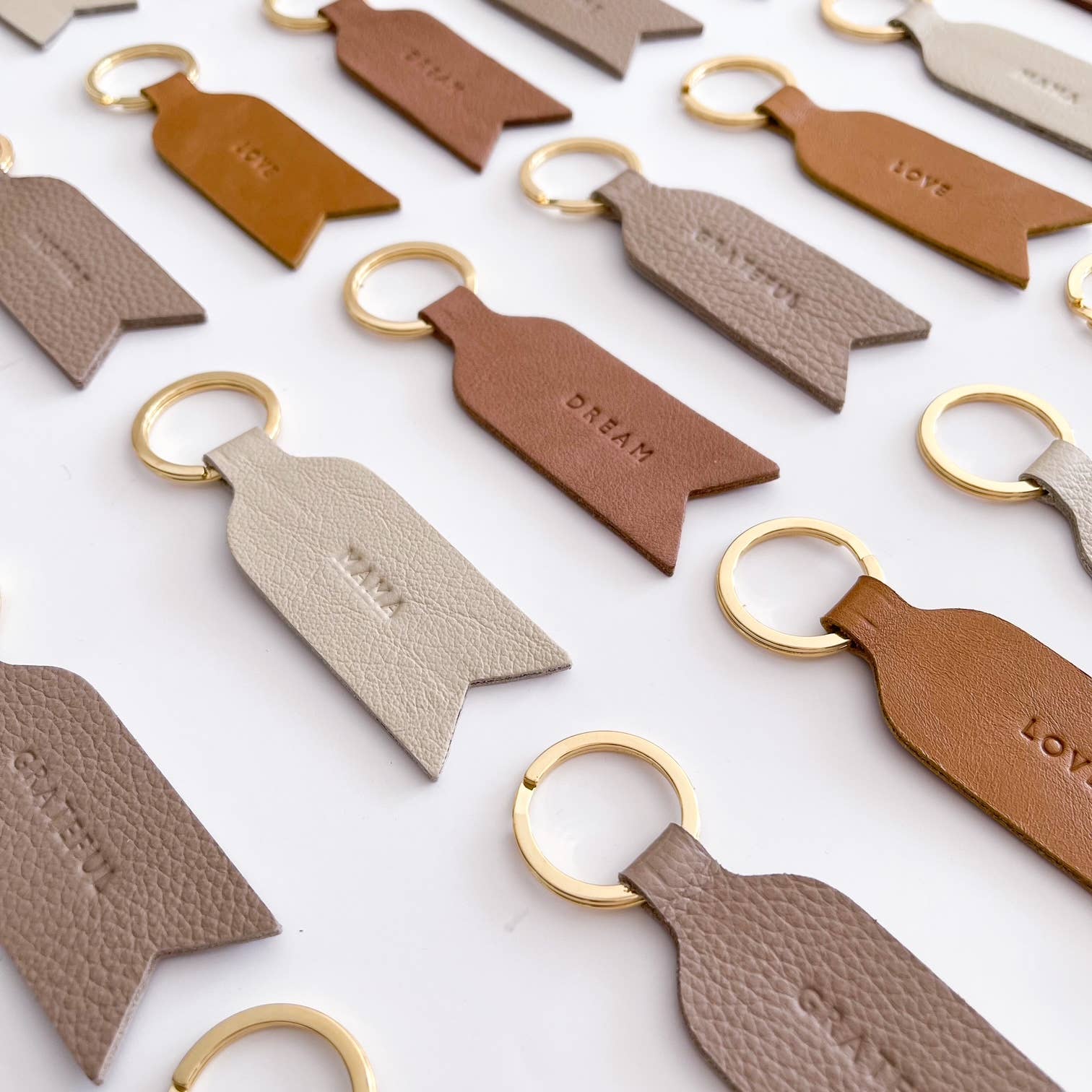 soch and co - Wholesale Keychain – Women's - Quote leather keyring2