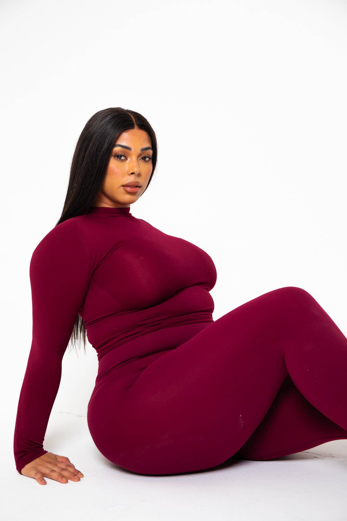 Babes – wholesale Athletic/lounge leggings – Women's – The Yoga Tummy Control Legging (black)11