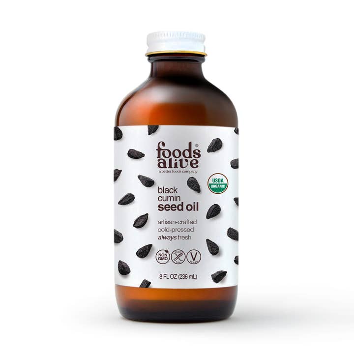 Foods Alive - Wholesale Oral Supplement/Vitamin - Black Cumin Seed Oil - Artisan Cold-Pressed, Organic0