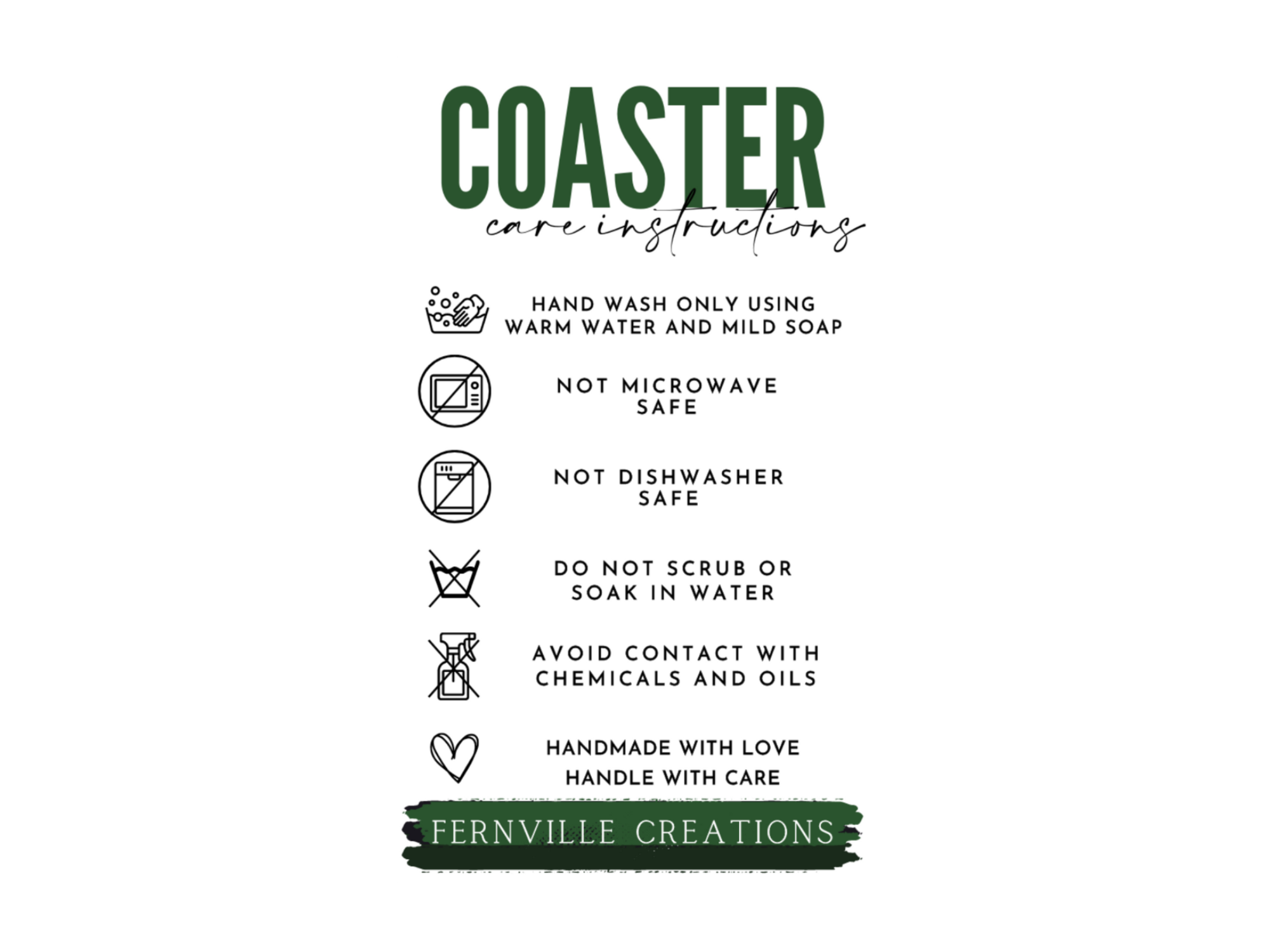 Fernville Creations - Wholesale Coasters - Robin Coaster, Bird Lover Gift, Nature Home Decor10