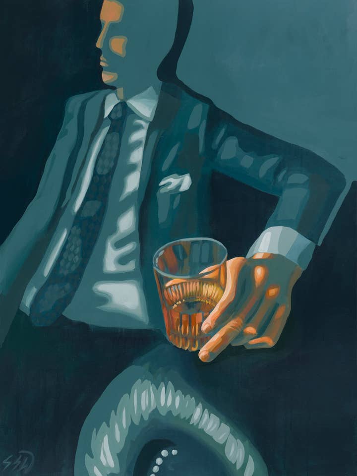 Bourbon Man for wholesale by Sarah Soule Webb Studios